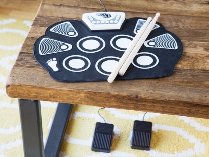 Flexible Roll-Up Drum Kit