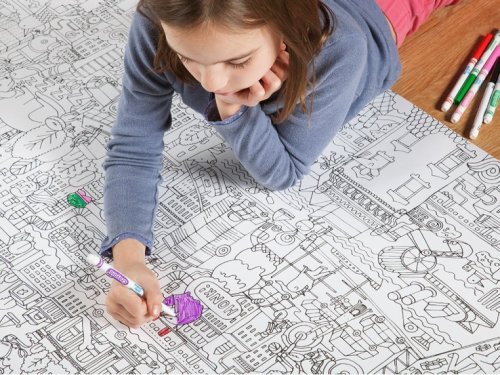 Really Big Coloring Poster