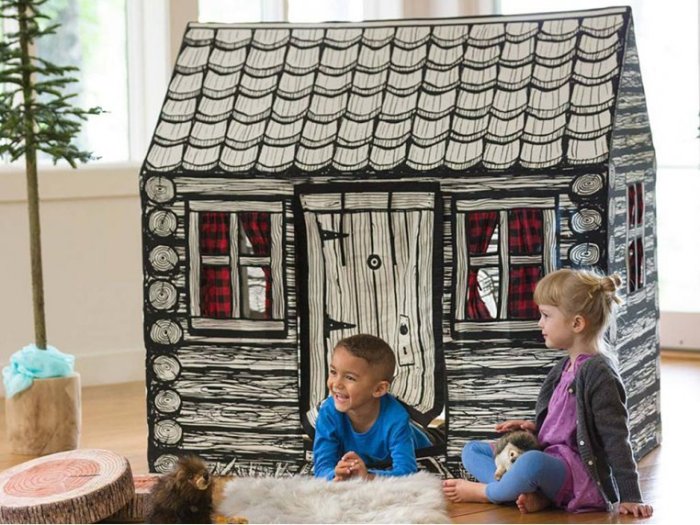 Kid's Cotton Canvas Indoor Play Tent