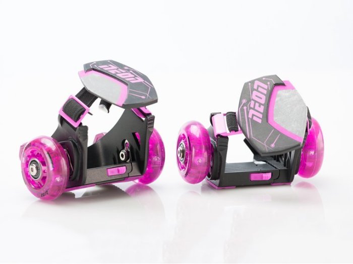 Kid' Neon Clip-On Skates