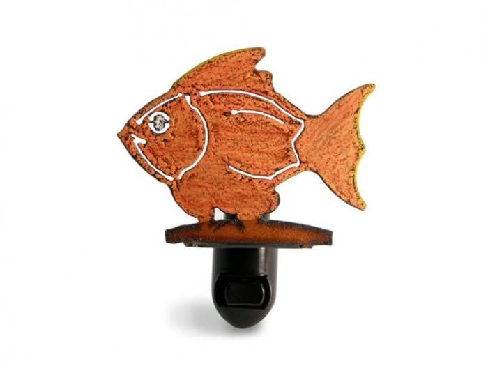Reclaimed Metal Animal Night Light