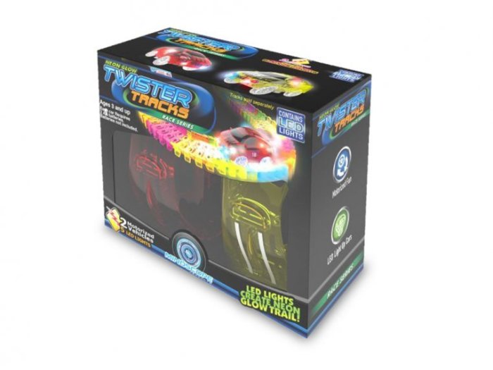 Laser Tracks Light-Up Race Tracks