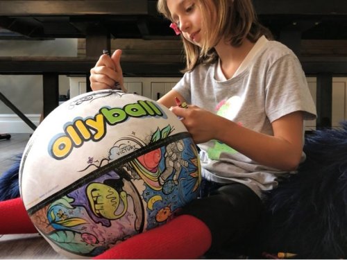 Inflatable Indoor Coloring Ball