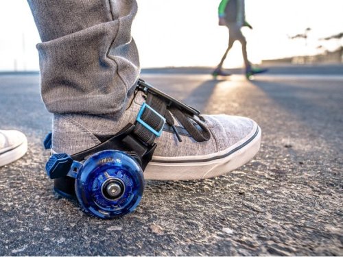 Kid' Neon Clip-On Skates