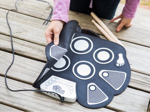 Flexible Roll-Up Drum Kit