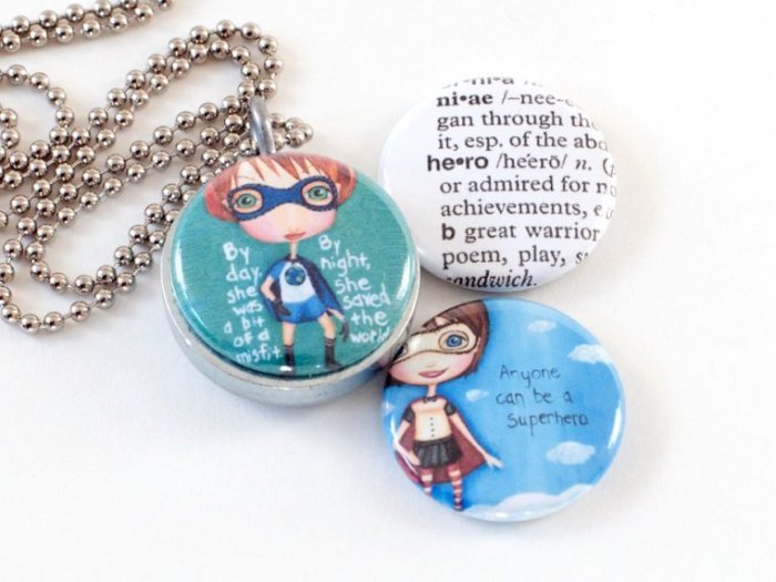 Recycled Magnetic Locket