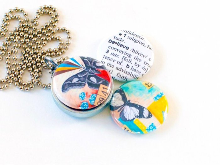 Recycled Magnetic Locket