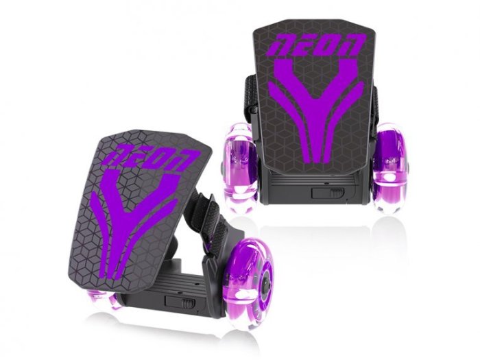 Kid' Neon Clip-On Skates