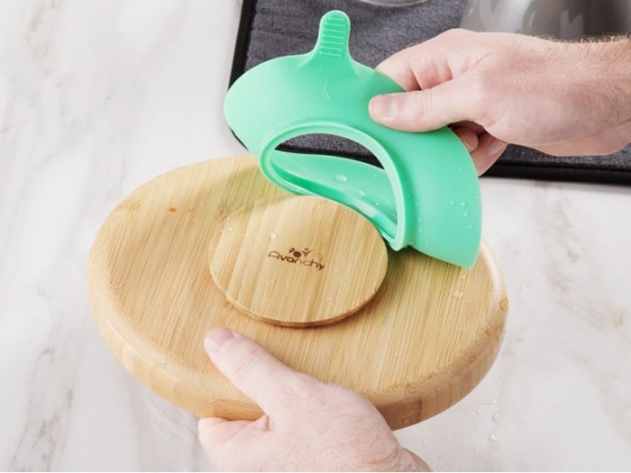 Bamboo Suction Toddler Plate & Spoon