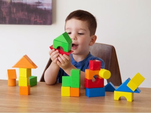Self-Adhering Foam Blocks