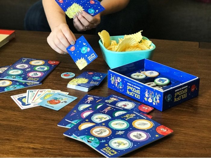 Golden Spoons Mission to Mars Card Game
