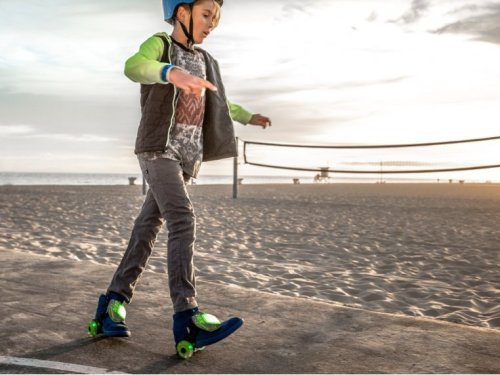 Kid' Neon Clip-On Skates