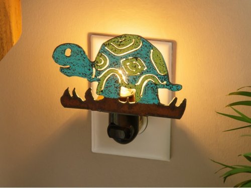 Reclaimed Metal Animal Night Light
