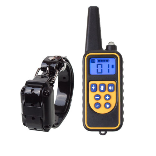 dog training collar,dog shock collar with 2600ft remote,waterproof rechargeable dog collar with vibration
