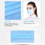 Filter 3-ply Disposable Face Mask Personal protection dust-proof Anti Spittle Eye Mask for Earloop