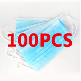 Filter 3-ply Disposable Face Mask Personal protection dust-proof Anti Spittle Eye Mask for Earloop