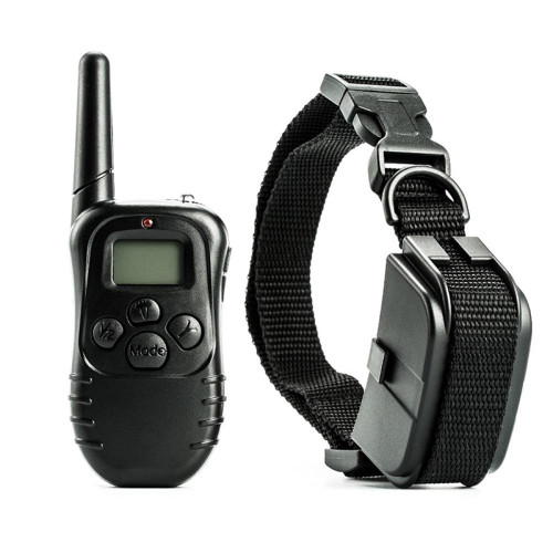 electric dog training collar,dog shock collar with 1000Ft remote,waterproof rechargeable dog collar with vibration