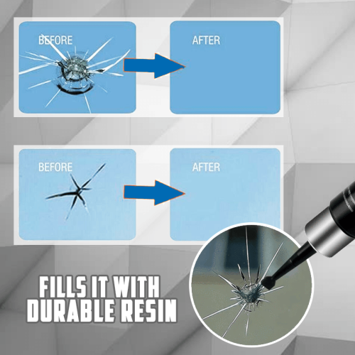 Glass Nano Repair Solution（ get blade + five sheets of cured film free）