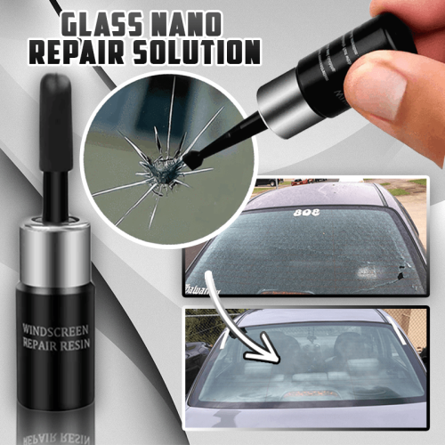Glass Nano Repair Solution（ get blade + five sheets of cured film free）