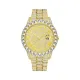 Bling-ed out luxury diamond mens watch iced out quartz movement 42mm