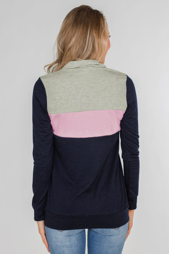 Pink On the Go Quarter Zip Pullover