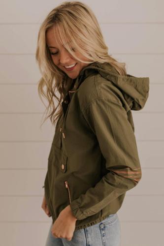 Green Morris Hooded Jacket