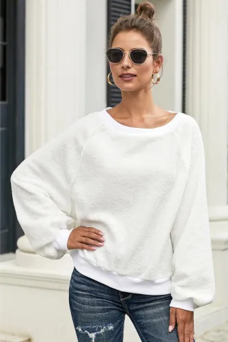 White Found My Friend Sweatshirt