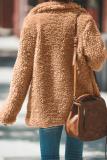 img Brown Iconic Pocketed Sherpa Jacket