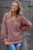 Pink Terry Thread Cashmere Sweatshirt