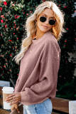 Pink Terry Thread Cashmere Sweatshirt