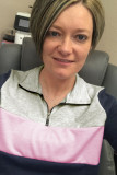Pink On the Go Quarter Zip Pullover