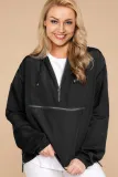 Black Windbreak Jacket