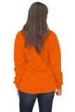 Halloween Screaming Zipped Neck Sweatshirt