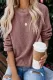 Pink Terry Thread Cashmere Sweatshirt