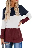 Red Miller Colorblock Cozy Thermal Top