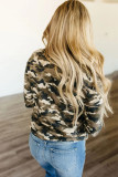Camo Half Zip Hoodie