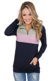 Pink On the Go Quarter Zip Pullover