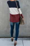 Red Miller Colorblock Cozy Thermal Top