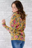 Yellow Half Zip Hoodie