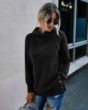 Autumn Plain Hoodie Sweat Shirt