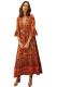 Multicolor Lady Love Maxi Dress
