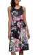 Fall in Love with Floral Print Boho Dress in Black