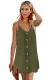 Green Buttoned Slip Dress
