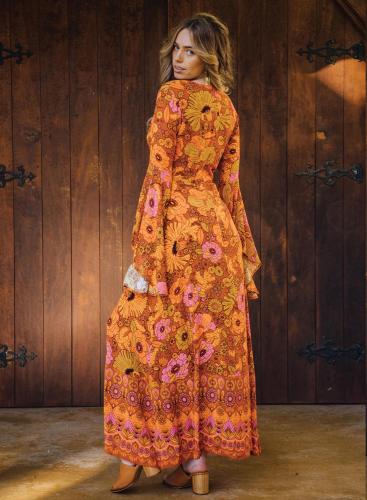 Orange Majesty Dress