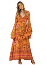 Orange Majesty Dress
