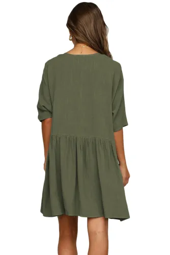 Green Natural Beauty Dress