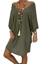 Green Petite Robe Farah
