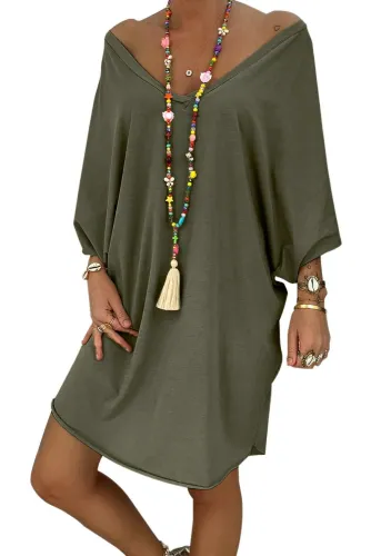 Green Petite Robe Farah
