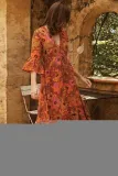 Multicolor Lady Love Maxi Dress