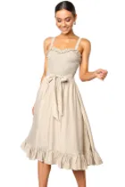 Nude Arlette Dress